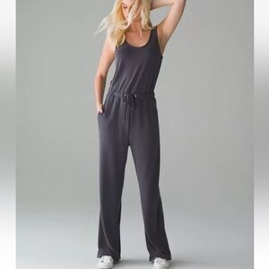 Women's Gray Jumpsuit